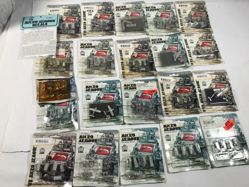 GHQ Micro Armour 1:285 Scale Military Sets from auction in 212 Cazenovia Street, — image 39