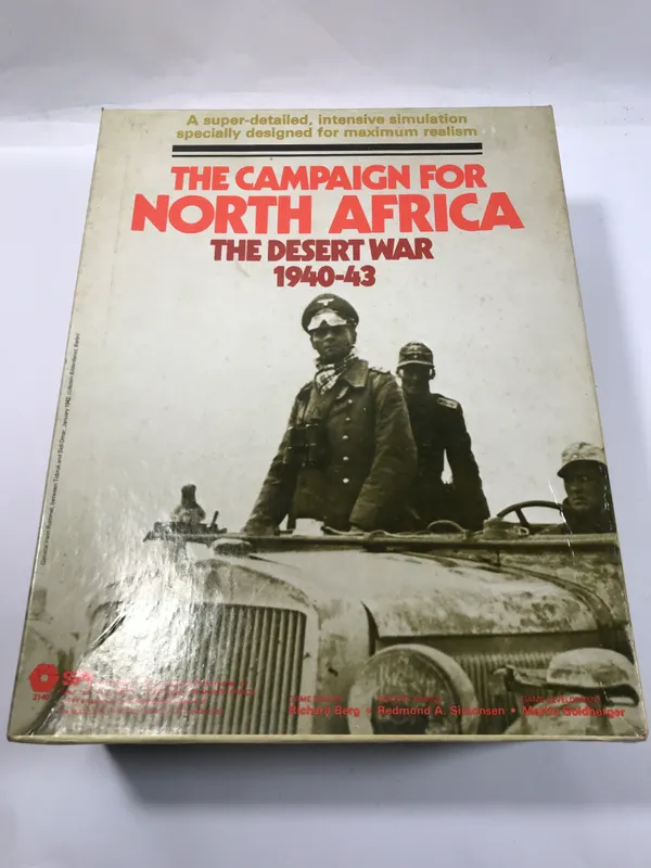 The Campaign for North Africa The Desert War Game from auction in 212 Cazenovia Street, — image 36