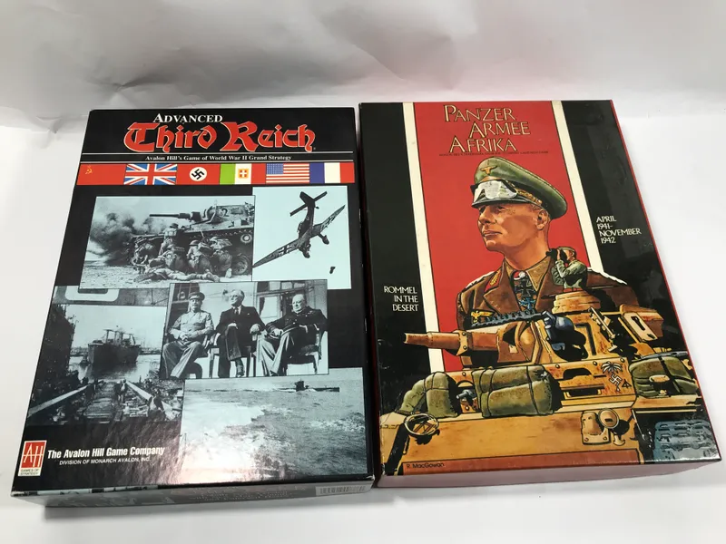 Advanced Third Reich & Pazer Armee Afrika Games from auction in 212 Cazenovia Street, — image 35
