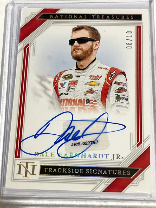 2021 Panini National Treasures Dale Earnhardt Jr from auction in 212 Cazenovia Street, — image 8