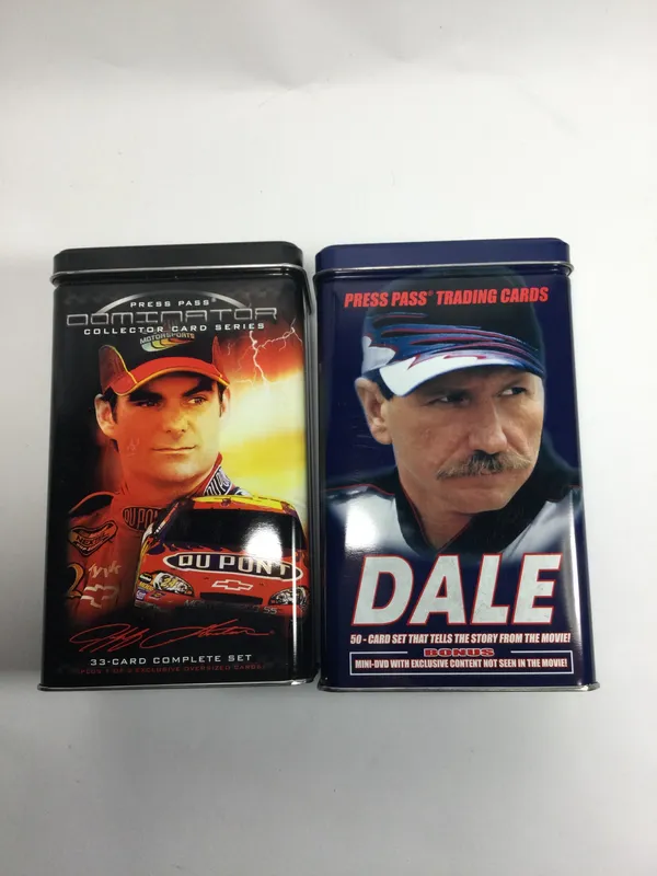 Press Pass Trading Cards Tins (2) from auction in 212 Cazenovia Street, — image 25