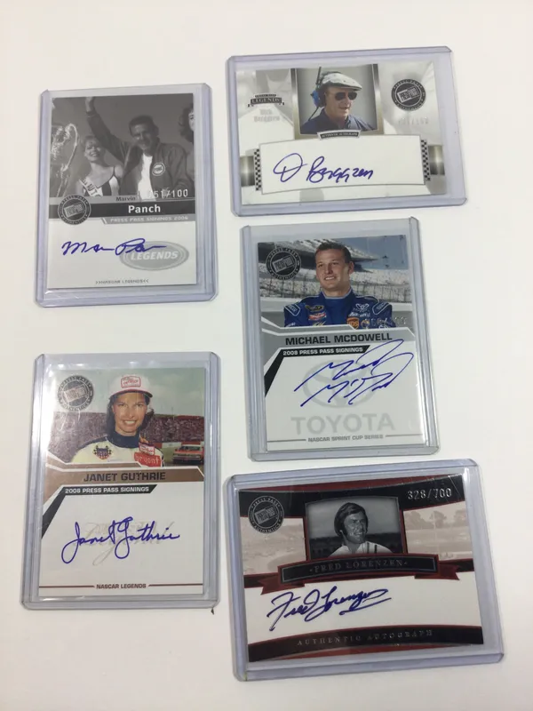 Press Pass Autographed Edition Collection from auction in 212 Cazenovia Street, — image 27