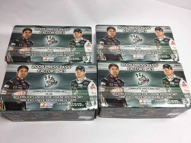 2009 Press Pass NASCAR 220 Card Set (4) from auction in 212 Cazenovia Street, — image 24