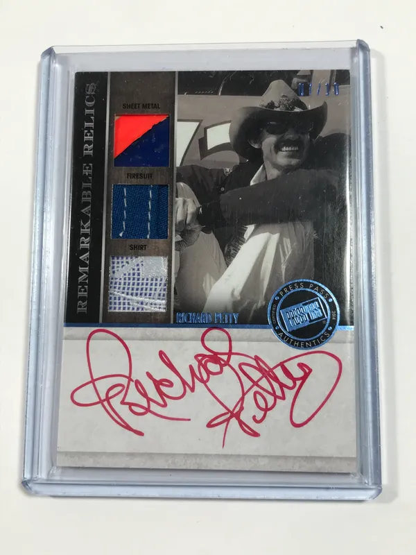 Richard Petty 2014 Legends # 7 / 10 Autograph from auction in 212 Cazenovia Street, — image 38