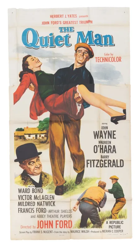 A "The Quiet Man" 3-Sheet. from auction in Studio City, California — image 25