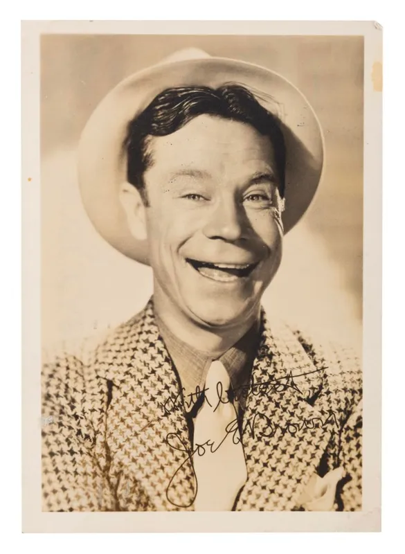 A Comedian Joe E. Brown Fan Card. from auction in Studio City, California — image 5