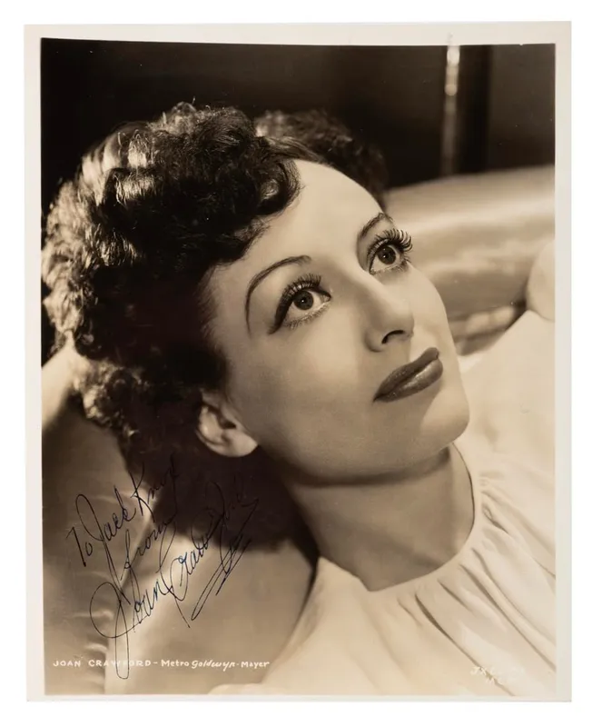 A Joan Crawford Signed Photograph. from auction in Studio City, California — image 8