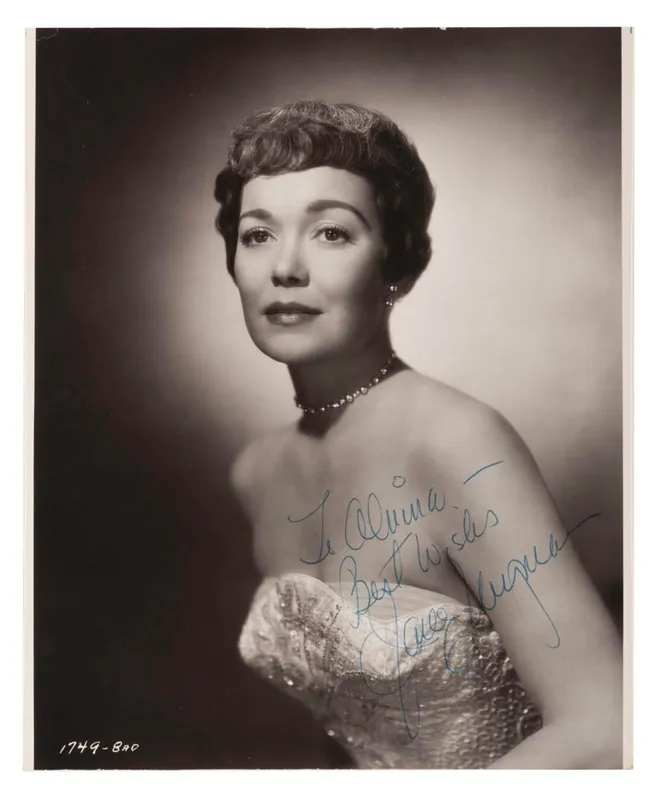 A Jane Wyman Signed Photograph. from auction in Studio City, California — image 10