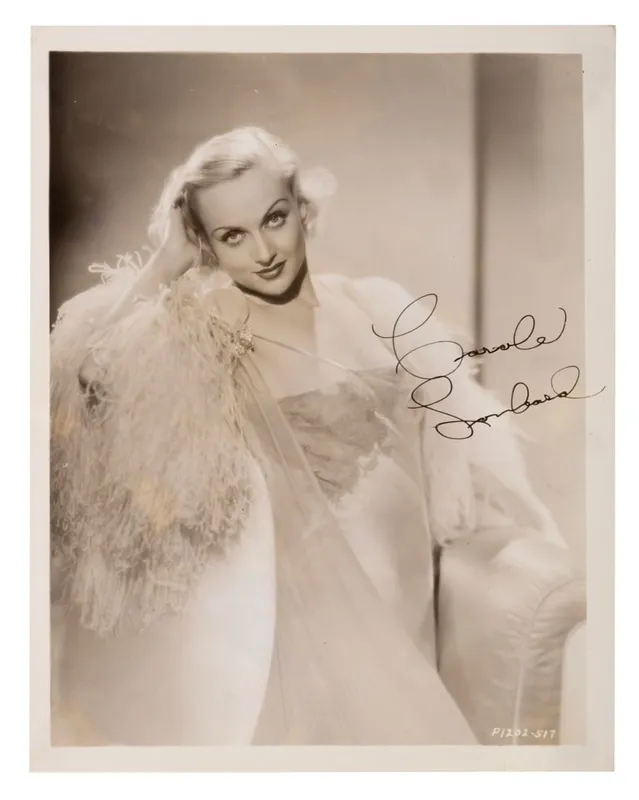 A Carole Lombard Signed Photograph. from auction in Studio City, California — image 6