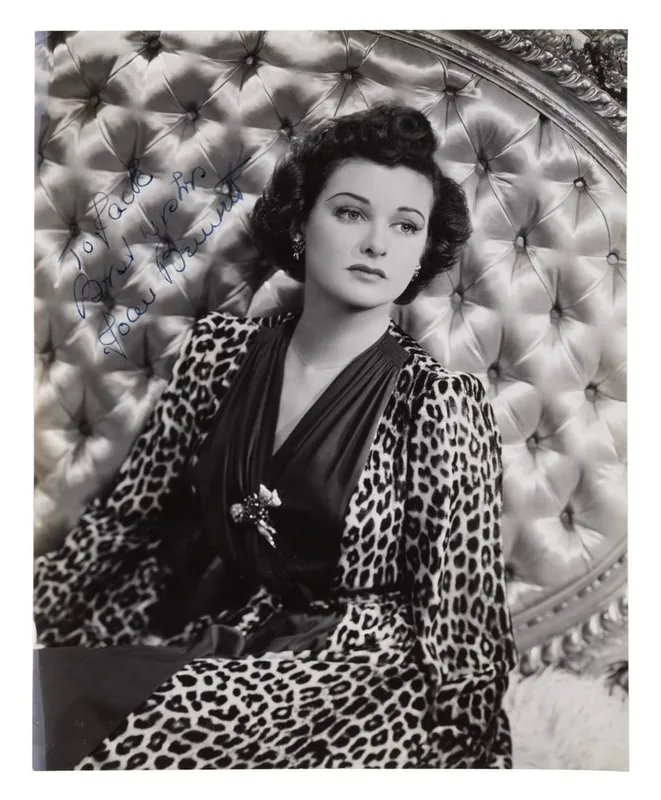 A Joan Bennett Signed Photograph. from auction in Studio City, California — image 11