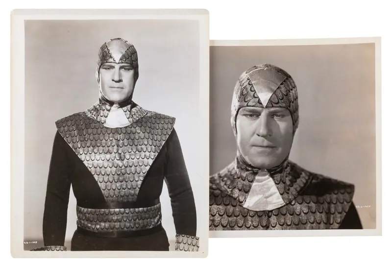 A Pair of "The Purple Monster Strikes" Publicity Photos. from auction in Studio City, California — image 16
