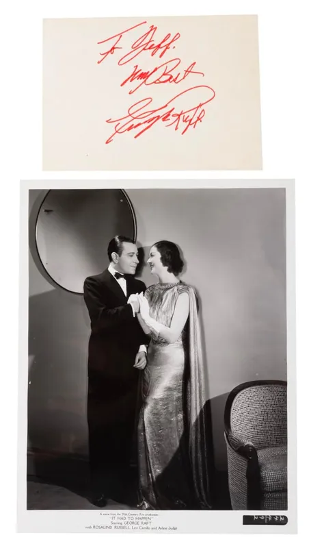 A George Raft Autograph and Photo. from auction in Studio City, California — image 17