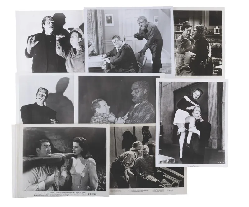 A Collection of Abbott and Costello Universal Monsters Movies Photos. from auction in Studio City, California — image 22