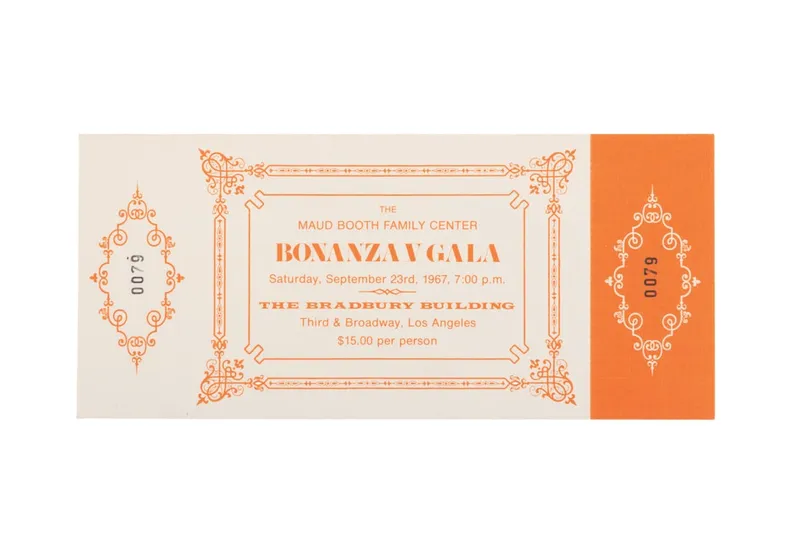 A Bonanza V Gala Event Ticket. from auction in Studio City, California — image 25