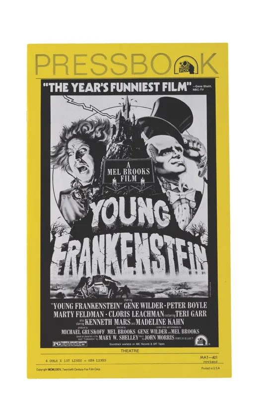 A "Young Frankenstein" Press Book. from auction in Studio City, California — image 35