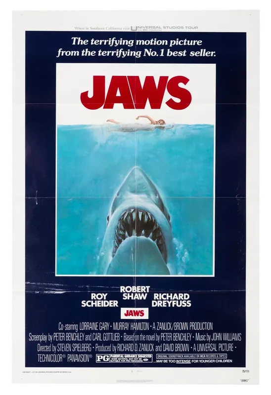 A "JAWS" One-Sheet. from auction in Studio City, California — image 38