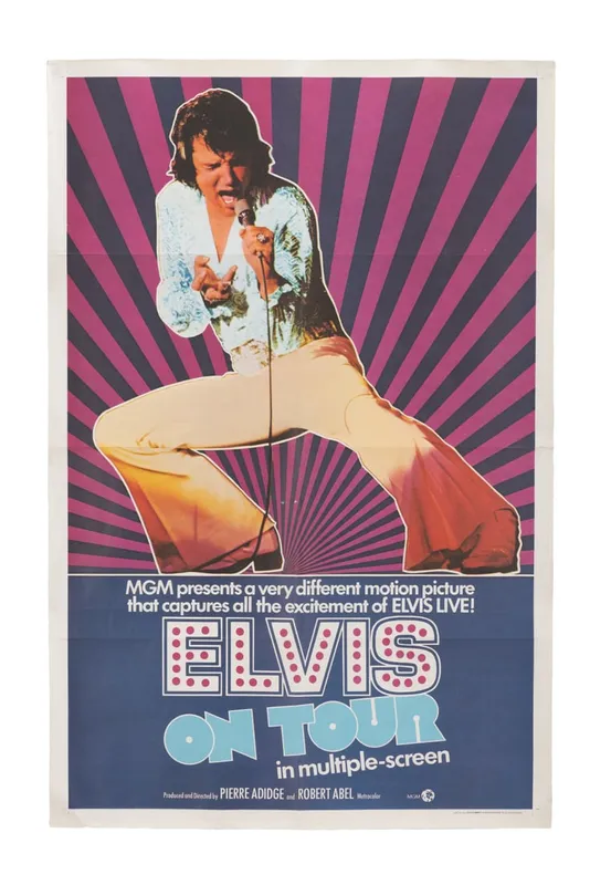 An "Elvis on Tour" One-Sheet. from auction in Studio City, California — image 34