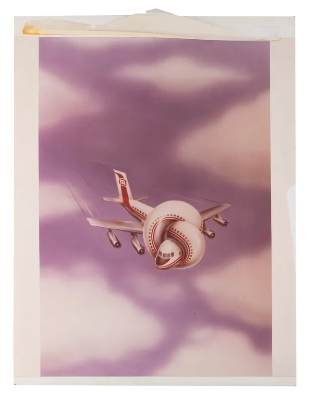 An "Airplane!" Ad Art Print. from auction in Studio City, California — image 42