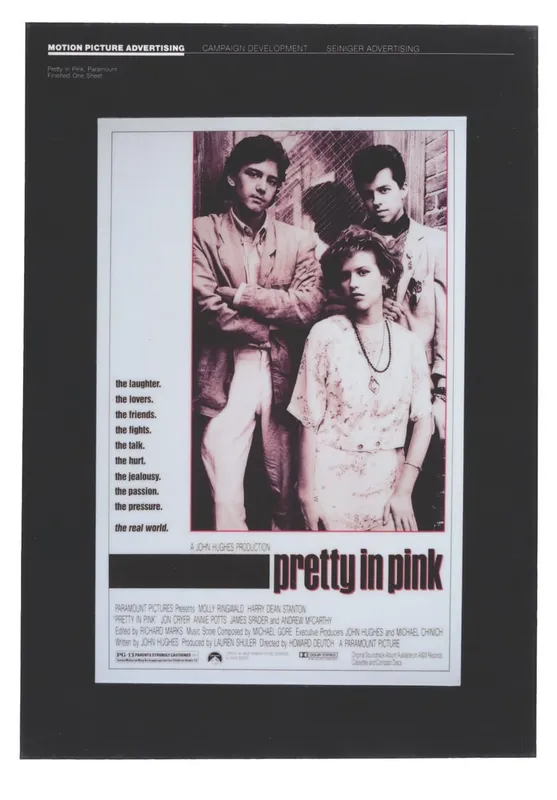 A "Pretty in Pink" One-Sheet Presentation Board. from auction in Studio City, California — image 47