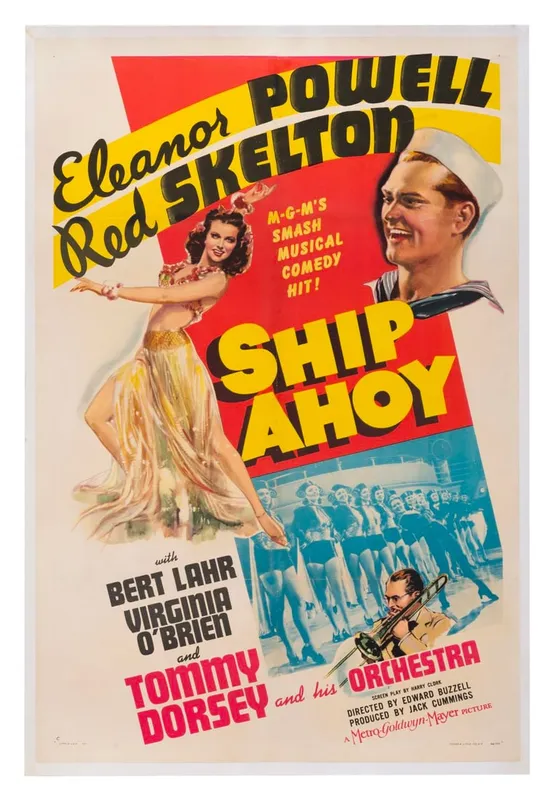 A "Ship Ahoy" Linen-Backed One-Sheet. from auction in Studio City, California — image 4