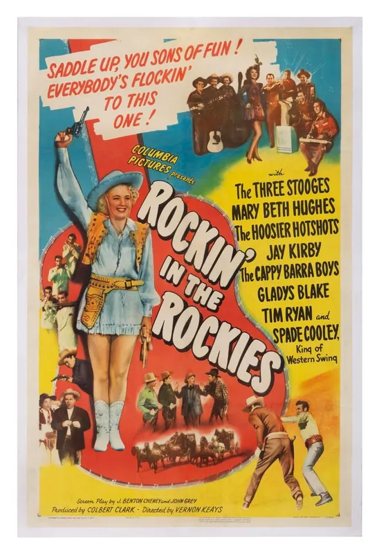 A "Rockin' in the Rockies" Linen-Backed One-Sheet. from auction in Studio City, California — image 5