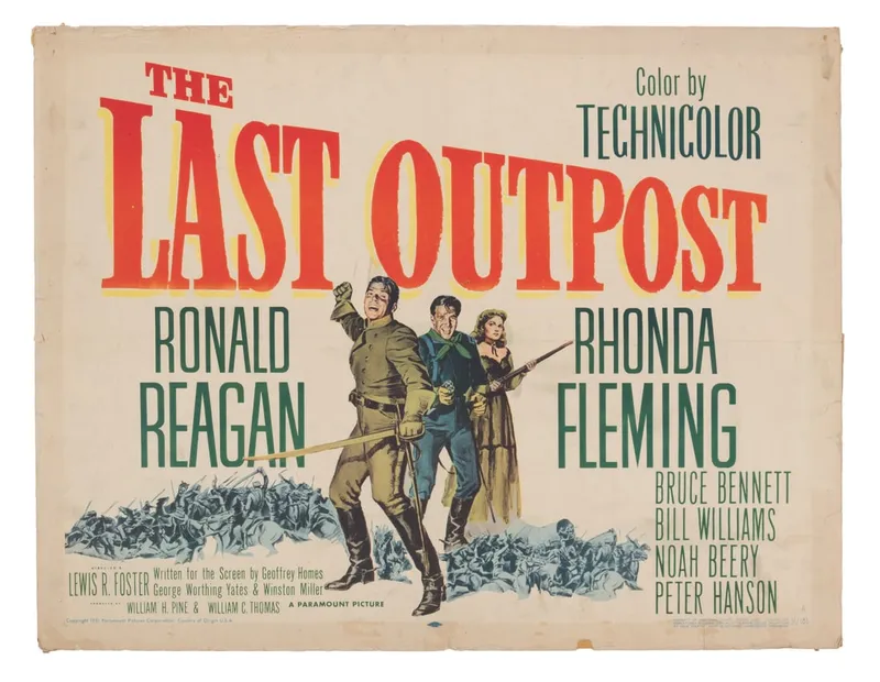 A "The Last Outpost" Half-Sheet. from auction in Studio City, California — image 9