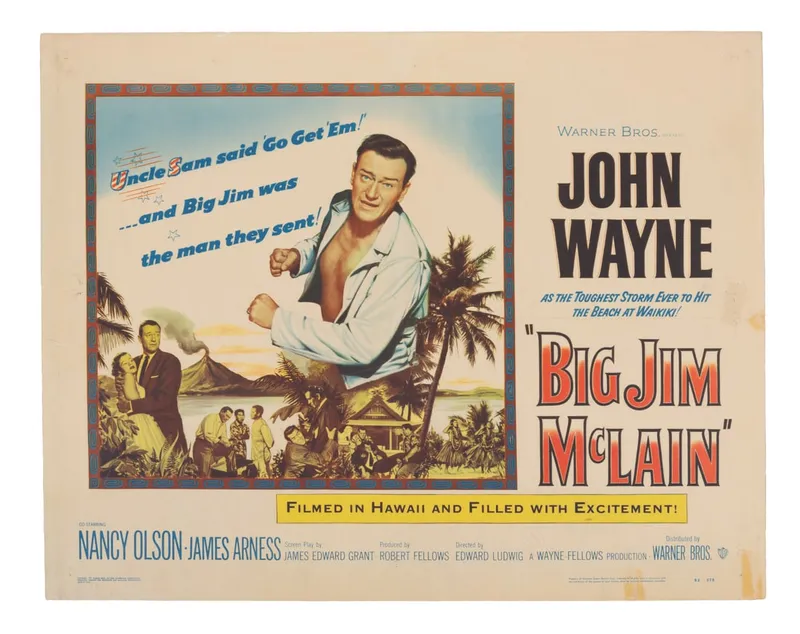 A John Wayne "Big Jim McLain" Half-Sheet. from auction in Studio City, California — image 10