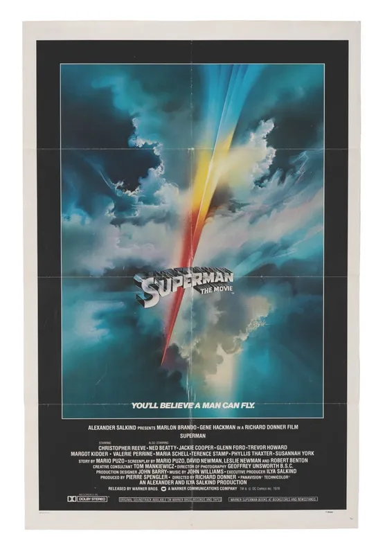A "Superman: The Movie" One-Sheet. from auction in Studio City, California — image 15