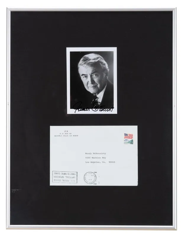 A Jimmy Stewart Signed Photo. from auction in Studio City, California — image 21