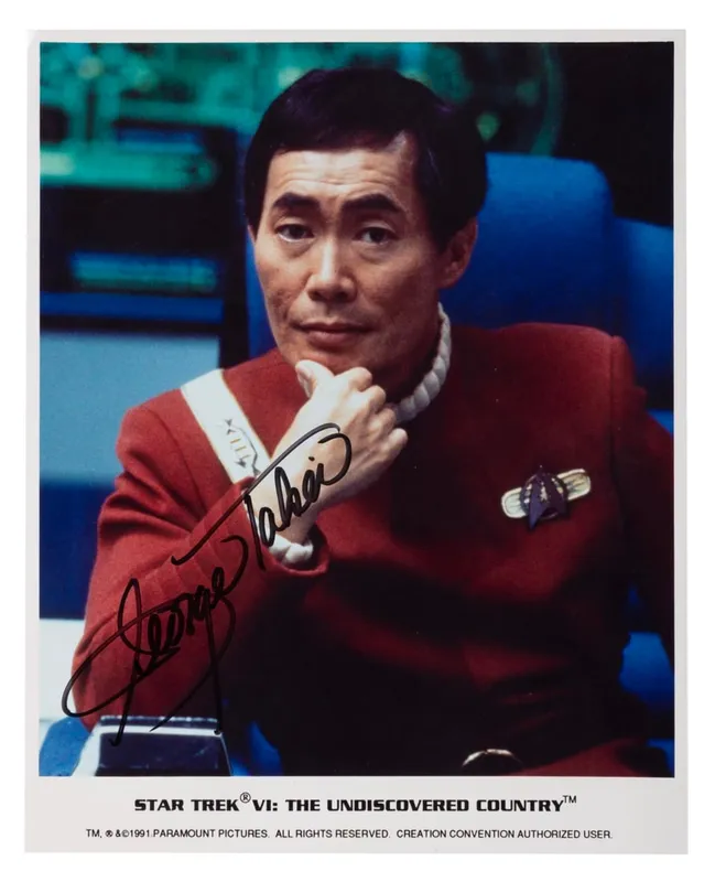 A George Takei Signed "Star Trek VI" Photograph. from auction in Studio City, California — image 26