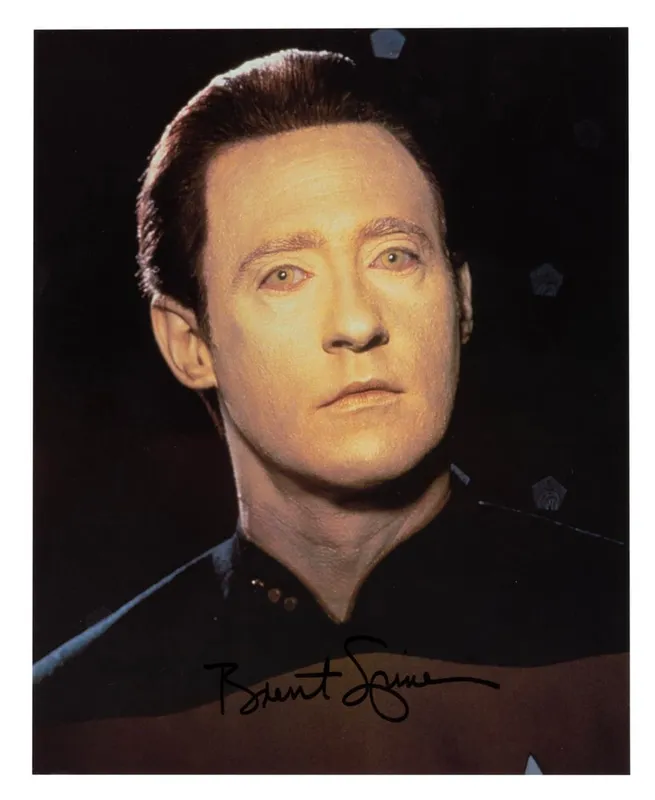 A Brent Spiner Signed "Star Trek: The Next Generation" Photo. from auction in Studio City, California — image 30