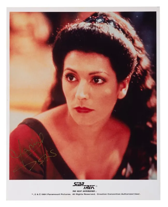 A Marina Sirtis Signed "Star Trek: The Next Generation" Photo. from auction in Studio City, California — image 32