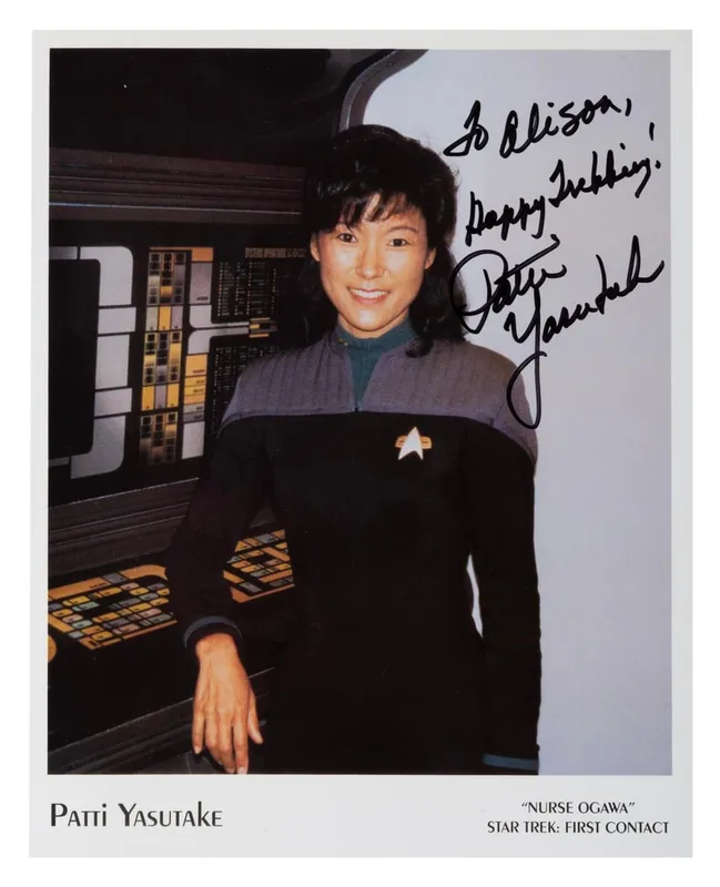 A "Star Trek: First Contact" Nurse Ogawa Signed Photo. from auction in Studio City, California — image 47