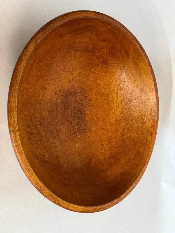 Munising Turned Wood Bowl from auction in Dundee, Ohio — image 5