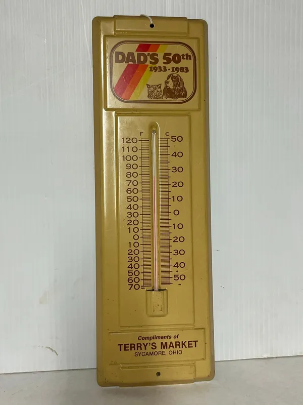 Terry's Market Ohio Thermometer 1933-83 from auction in Dundee, Ohio — image 27