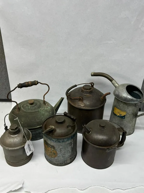 Lot of Industrial and Oil Cans from auction in Dundee, Ohio — image 32