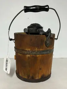 Arctic Wooden Ice Cream Freezer 1889