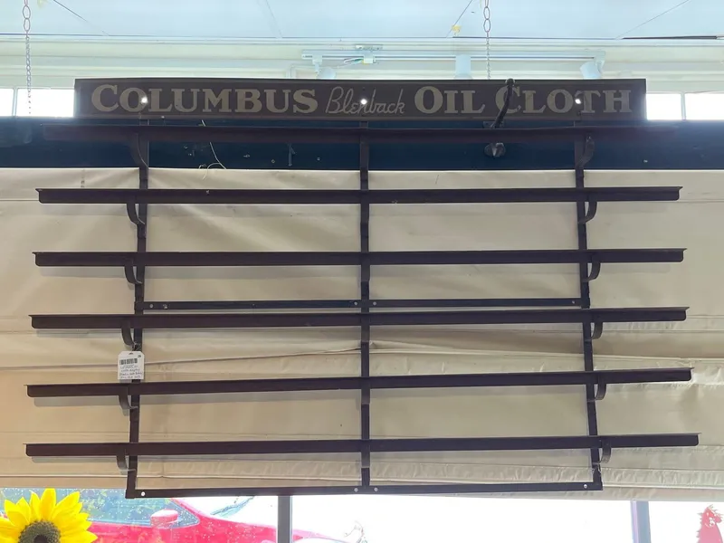 Columbus Blenback Oil Cloth Store Rack from auction in Dundee, Ohio — image 26