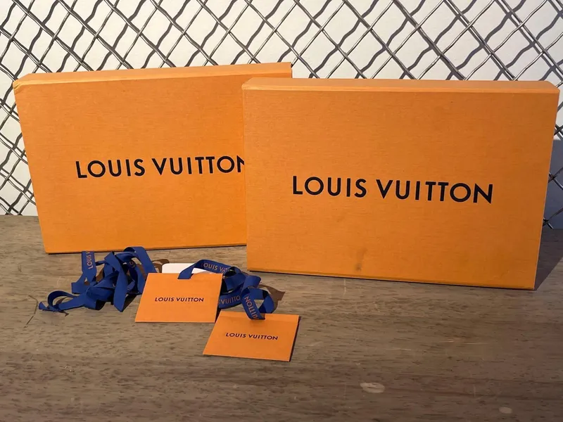 Pair Louis Vuitton Boxes & Accessories from auction in Dundee, Ohio — image 40
