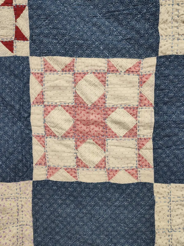 American Star Patchwork Hand-Quilted Quilt from auction in Dundee, Ohio — image 34