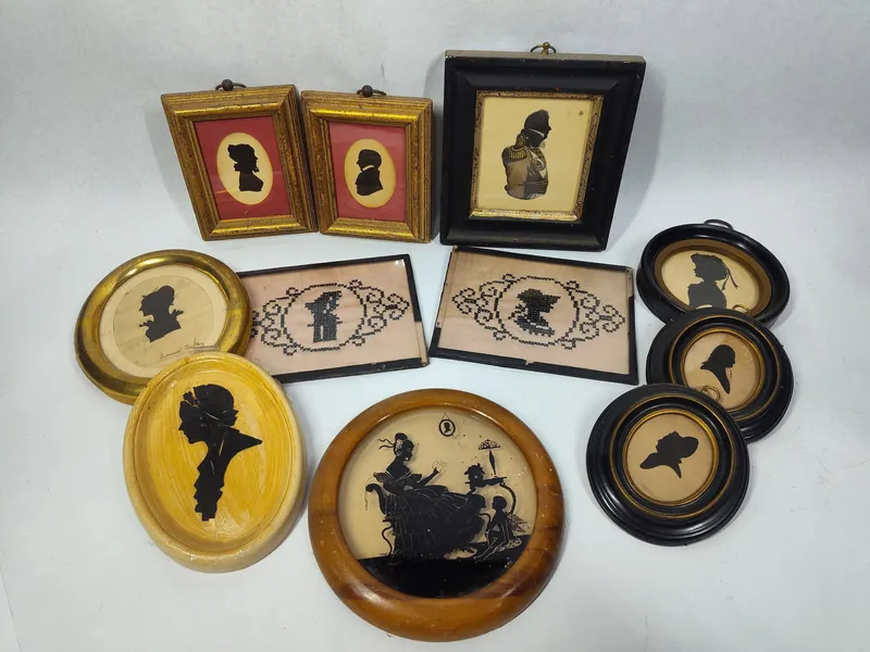 Susanna Clark & Foster Bros Silhouettes from auction in Dundee, Ohio — image 10