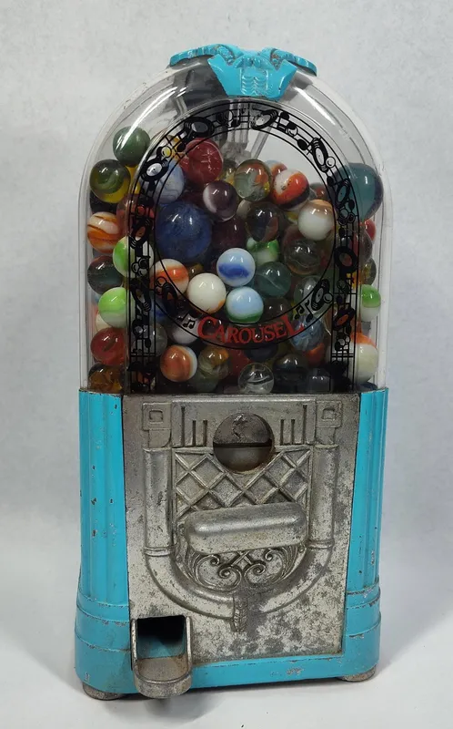 Carousel Jukebox Gumball/Marble Machine from auction in Dundee, Ohio — image 3