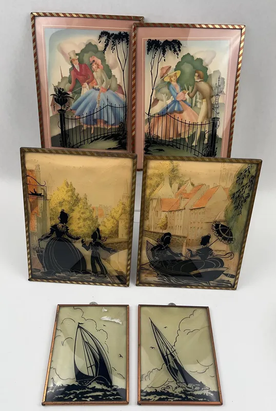 Reliance & Benziger Prints/Silhouettes from auction in Dundee, Ohio — image 26
