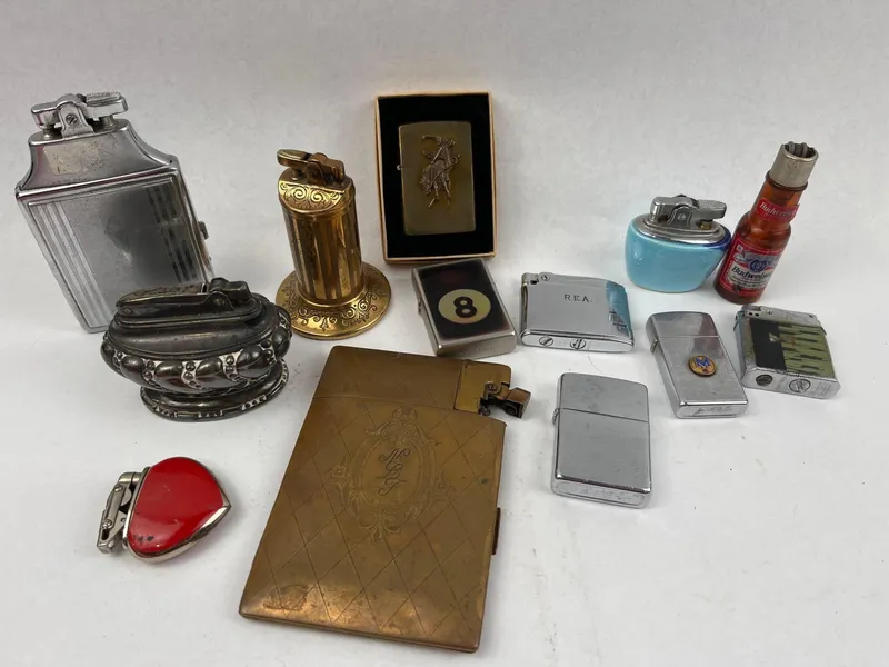 Elgin American & Budweiser Vtg Lighters from auction in Dundee, Ohio — image 23