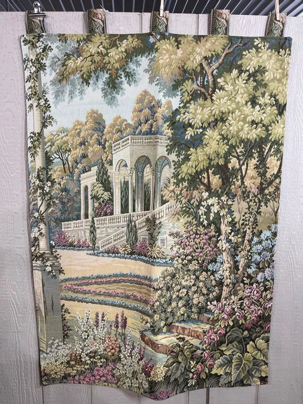 Classical Garden Jacquard Tapestry from auction in Dundee, Ohio — image 25