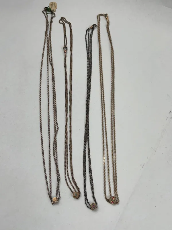 Four Victorian Gold-Filled Watch Chains from auction in Dundee, Ohio — image 30