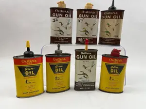 Outers Gun Oil & Rust Preventative Tins