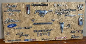 Vtg Ford Dodge & Buick Badges & Emblems