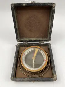 W.S. Darley & Co. Brass Mining Compass