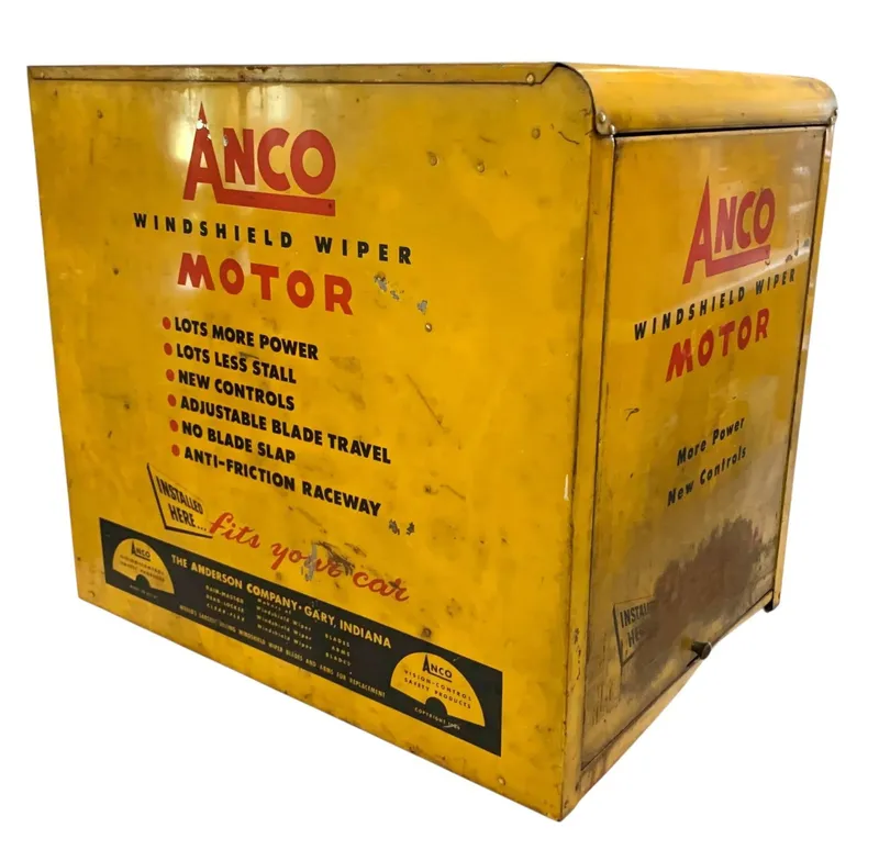 Mid Century ANCO Automobile Repair Shop Metal Service Station Cabinet from auction in Dundee, Ohio — image 39